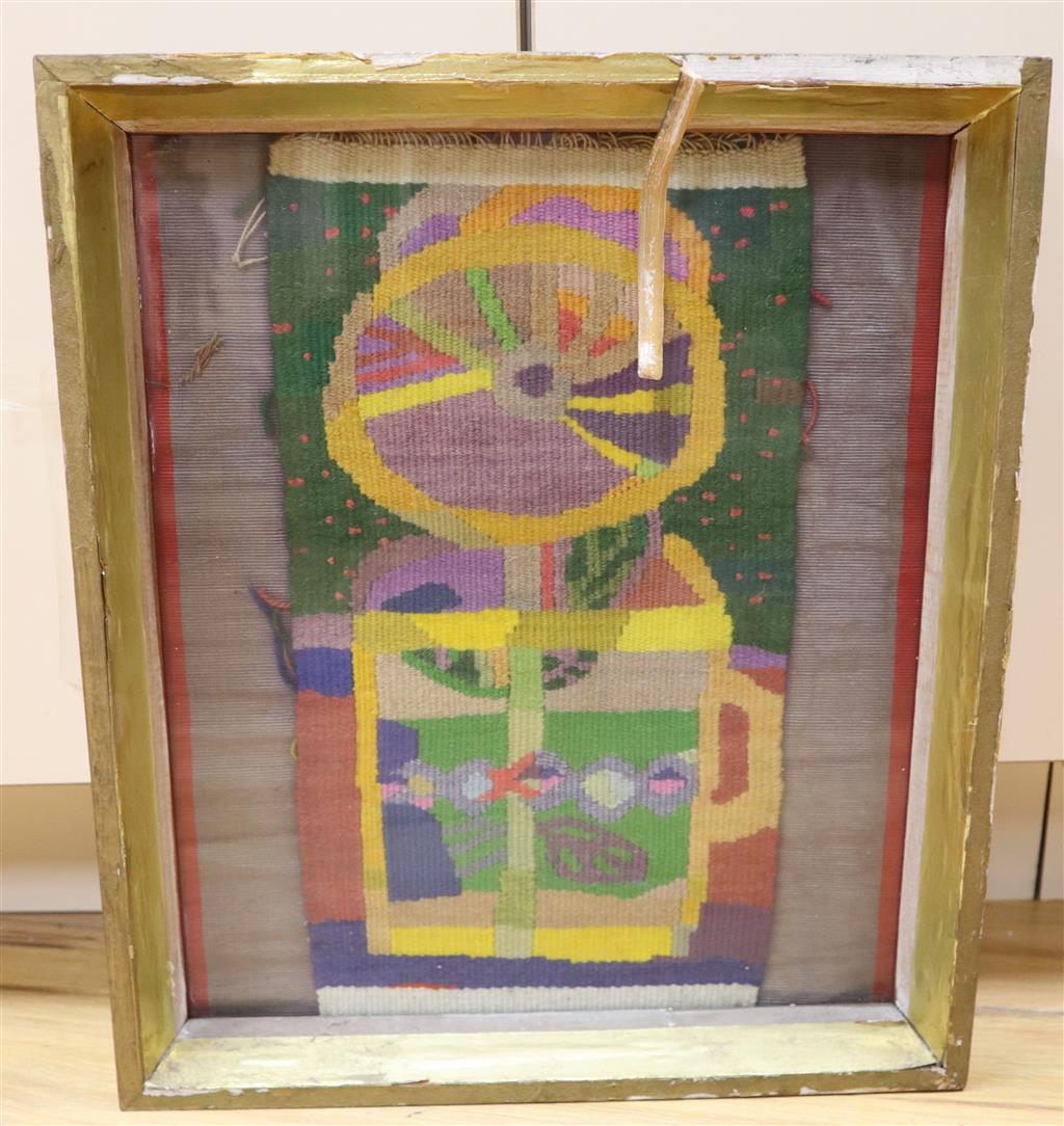 A Gordon Crook fabric panel